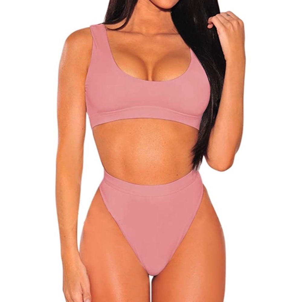 High Wasted Cheeky  Bikini Set! BRAND NEW